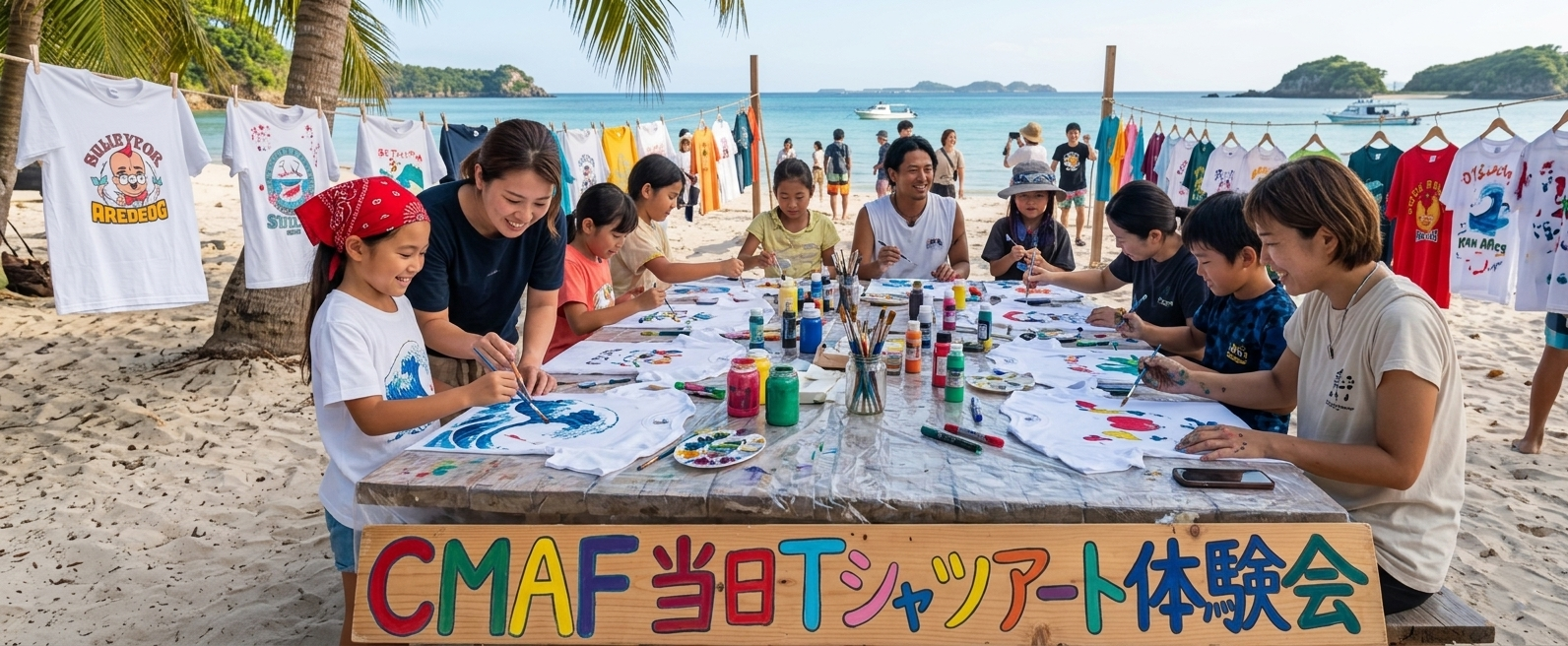 Tシャツアート体験会